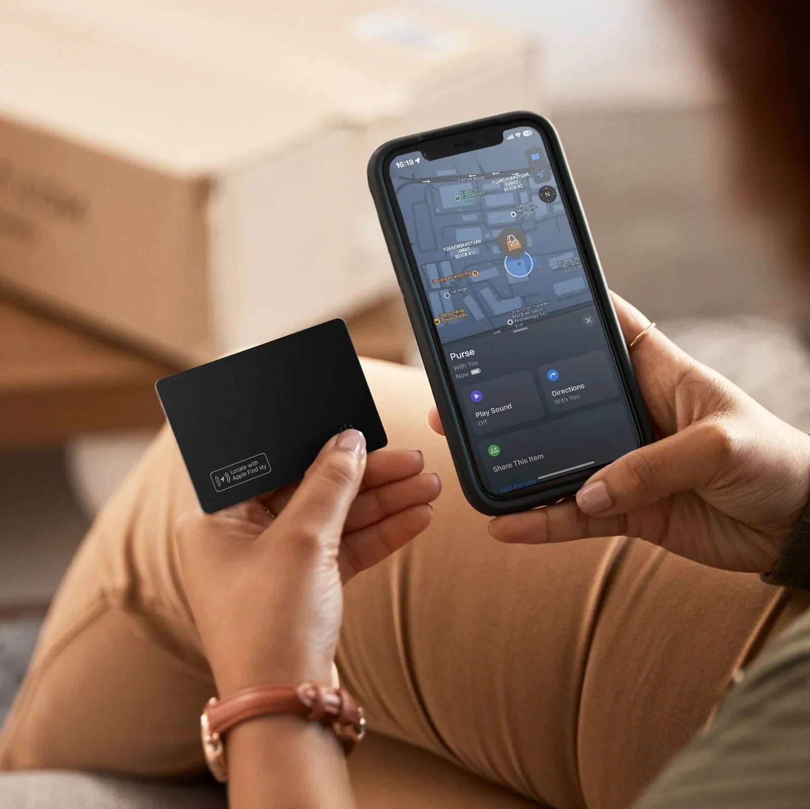 Anti-lost card - بطاقة ضد الضياع