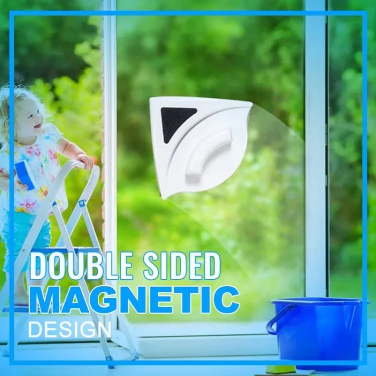 Doublefaced Glass Cleaner Magnetic